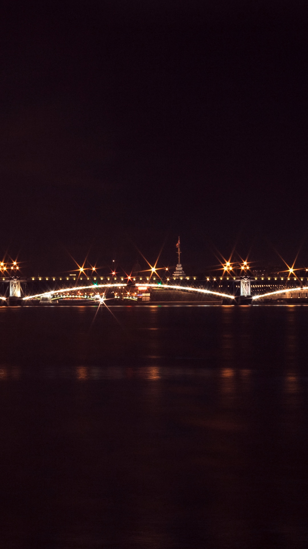 Lumières de la Ville Pendant la Nuit. Wallpaper in 1080x1920 Resolution