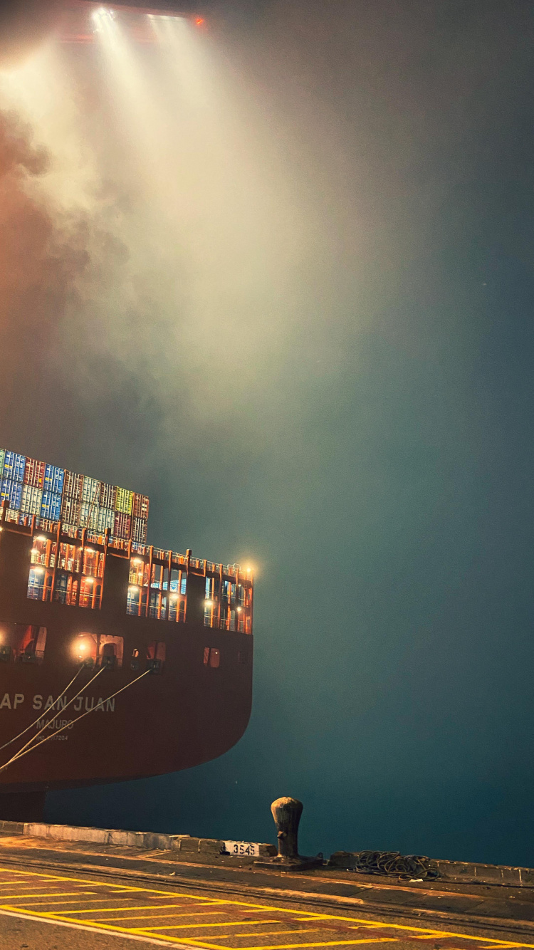 Wasserfahrzeug, Naval Architektur, Wasser-Transport, Boot, Containerschiff. Wallpaper in 750x1334 Resolution