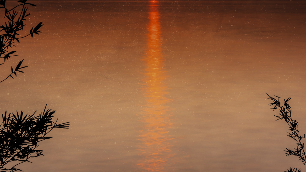 Afterglow, Water, Bridge, Cloud, Water Resources. Wallpaper in 1280x720 Resolution