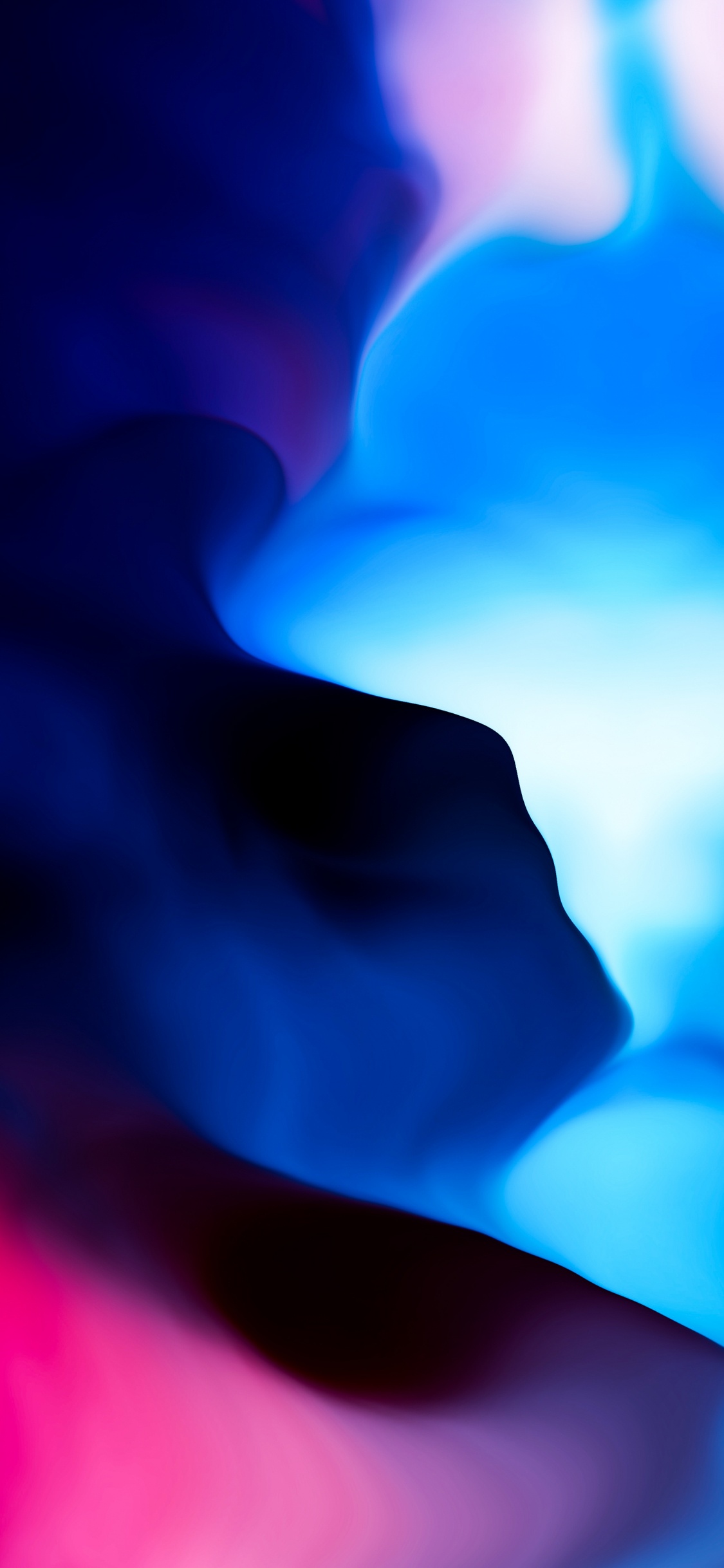 Close Up, Atmosphere, Blue, Azure, Purple. Wallpaper in 1125x2436 Resolution