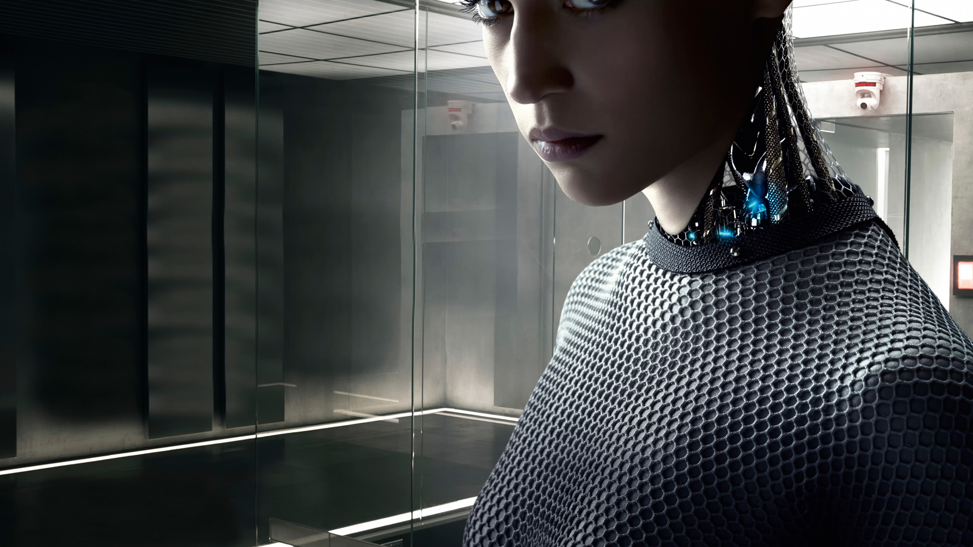 Mujer en Camisa Blanca y Negra. Wallpaper in 1920x1080 Resolution