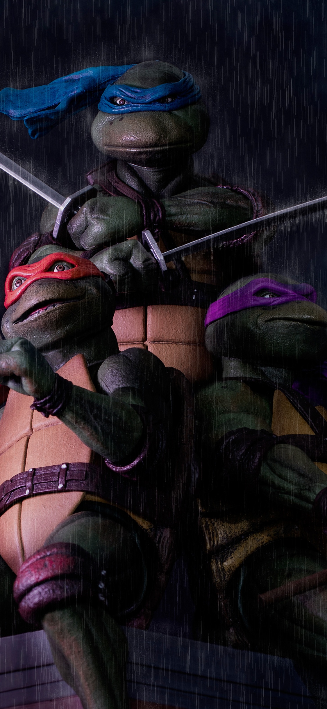 3 Hombres Con Chaleco y Casco Negro y Rojo. Wallpaper in 1125x2436 Resolution