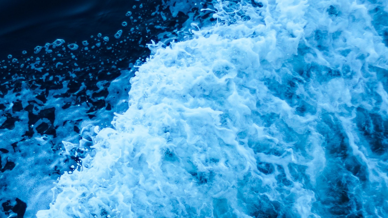 Water, Blue, Ocean, Sea, Water Resources. Wallpaper in 1280x720 Resolution
