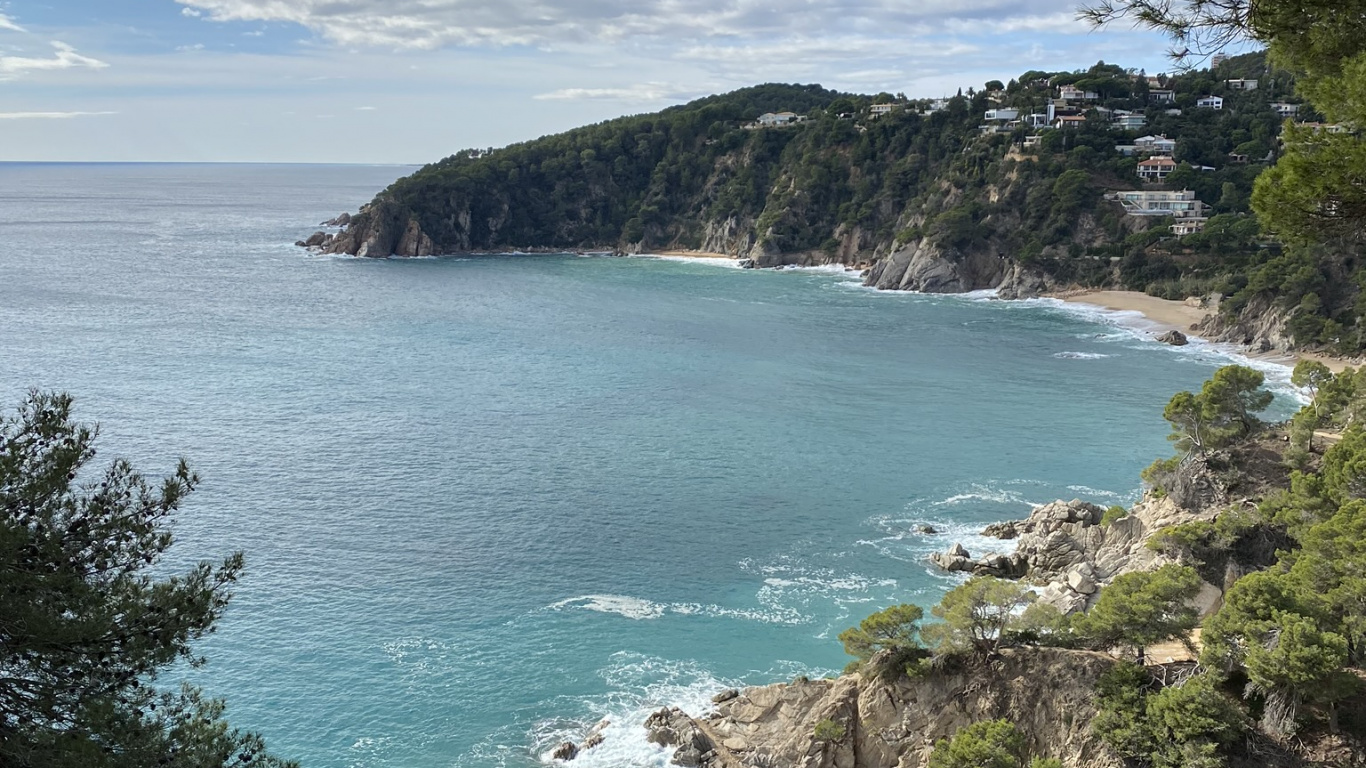 Coast, Body of Water, Road, Nature, Mountainous Landforms. Wallpaper in 1366x768 Resolution