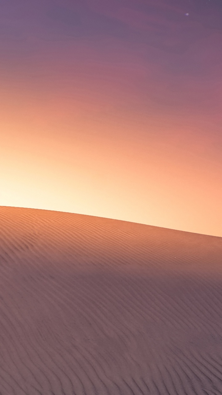 Désert, Environnement Naturel, Sand, Horizon, Matin. Wallpaper in 720x1280 Resolution
