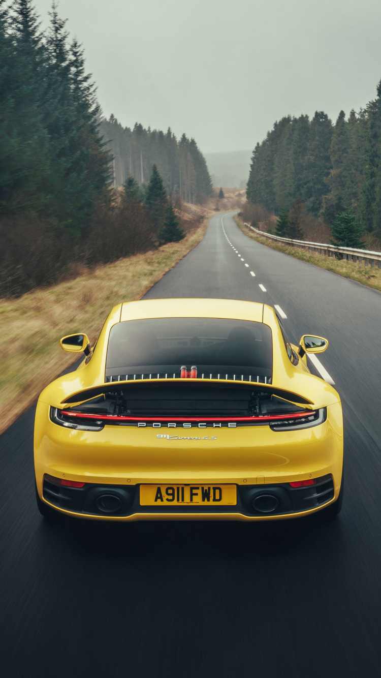 Porsche, Cars, Sports Car, Porsche 911 Carrera RSR, Luxury Car. Wallpaper in 750x1334 Resolution