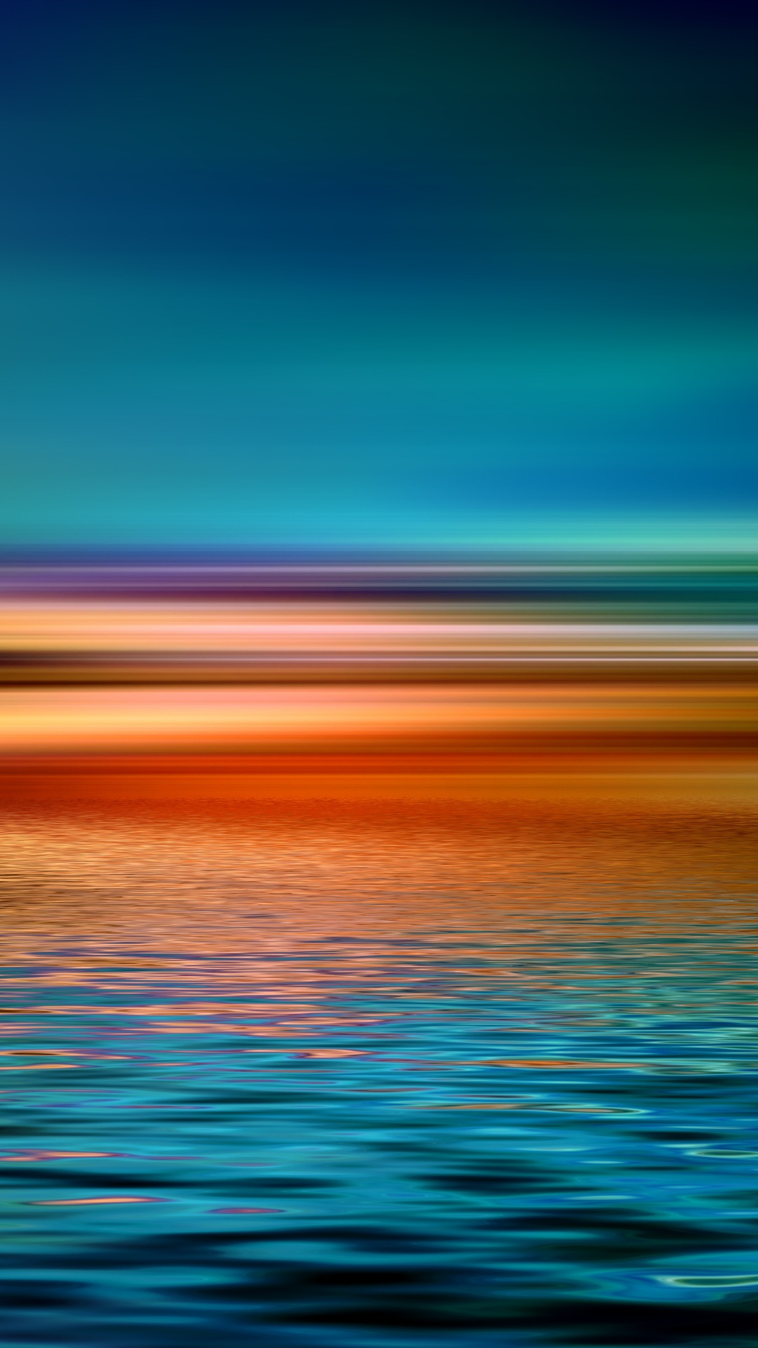 Cielo Azul y Marrón Sobre el Cuerpo de Agua. Wallpaper in 1080x1920 Resolution