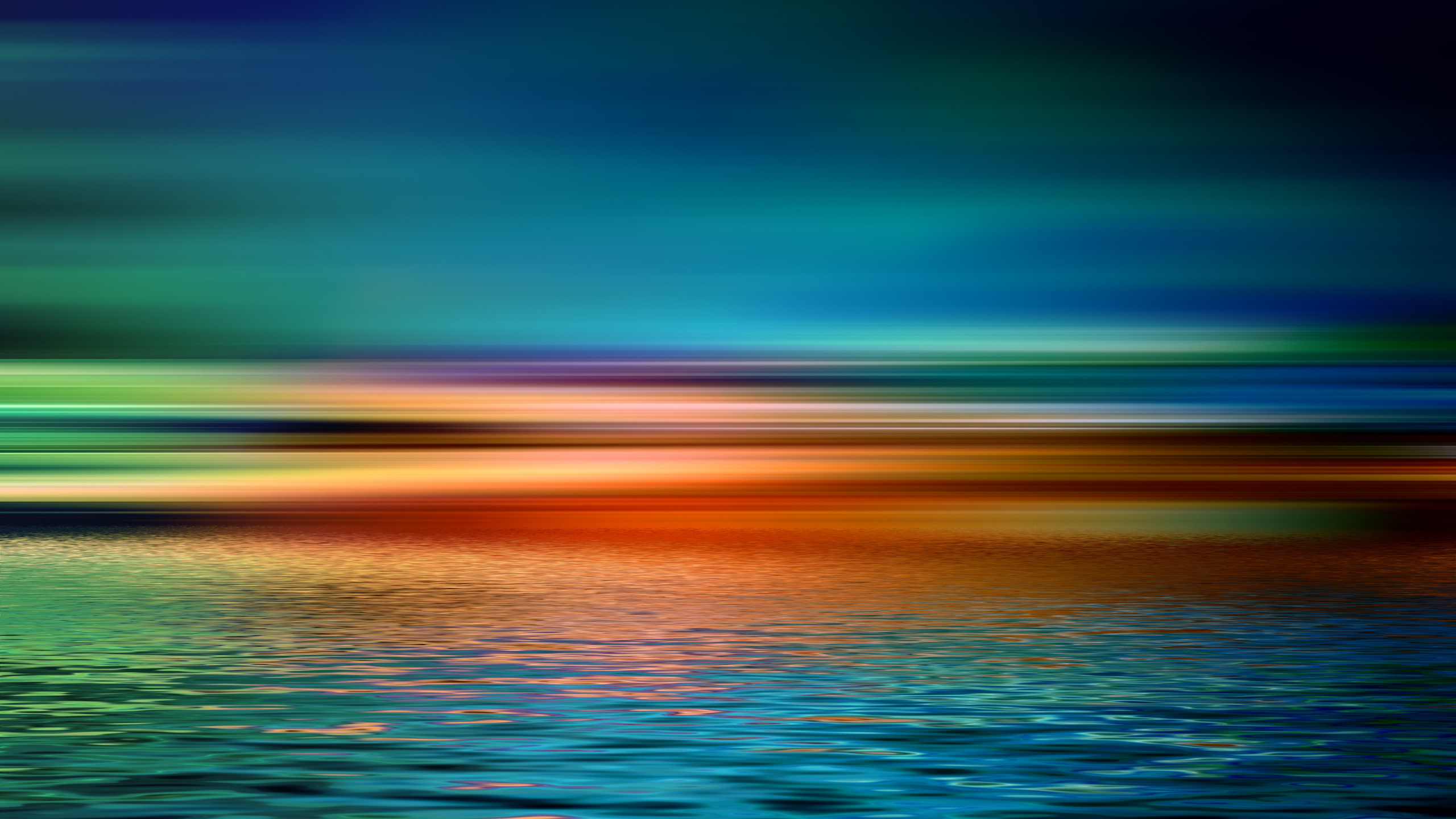 艺术家, 绘画, 地平线, 性质, 大海 壁纸 2560x1440 允许