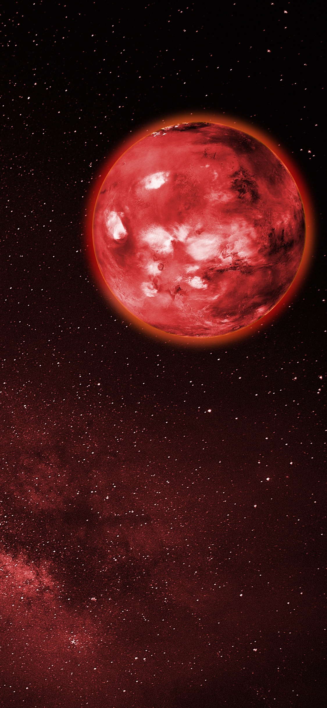 Planeta, Ambiente, Galaxia, Objeto Astronómico, Estrella. Wallpaper in 1125x2436 Resolution