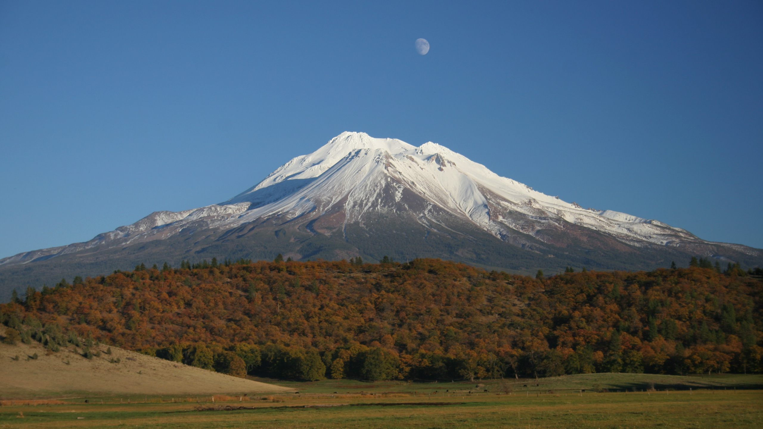 多山的地貌, 成层, 高地, 荒野, 死火山 壁纸 2560x1440 允许