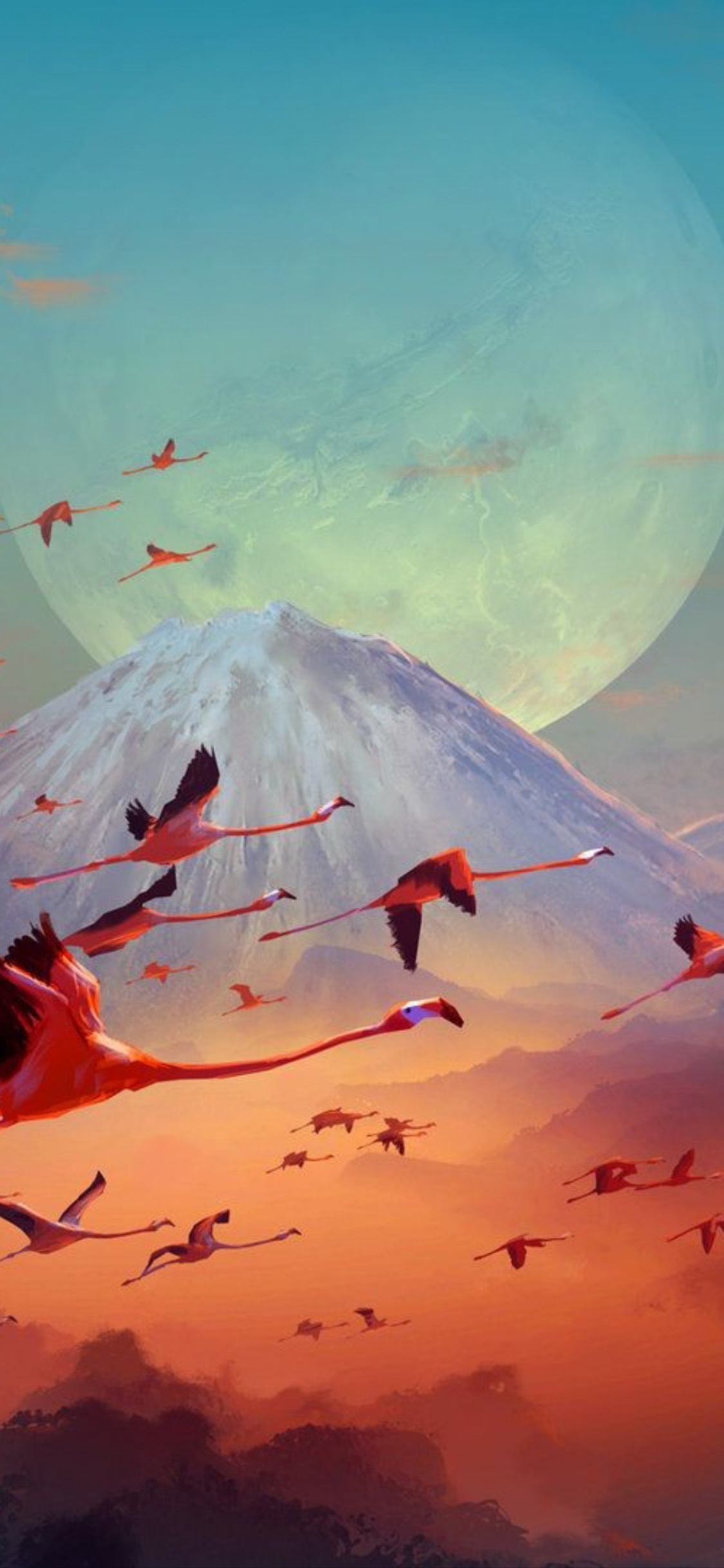 Arte de Sylvain Sarrailh, Arte, Arte Digital, Artes Visuales, Artista. Wallpaper in 1125x2436 Resolution