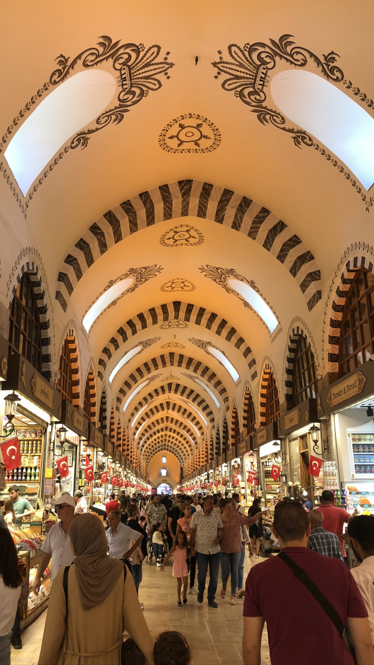 伊斯坦布尔, 集市, 旅游业, 旅游景点, 零售业 壁纸 750x1334 允许