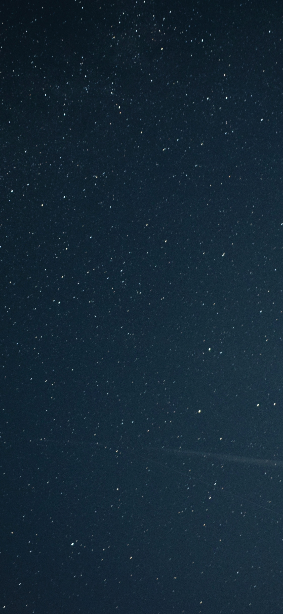 Étoiles Dans le Ciel Pendant la Nuit. Wallpaper in 1125x2436 Resolution