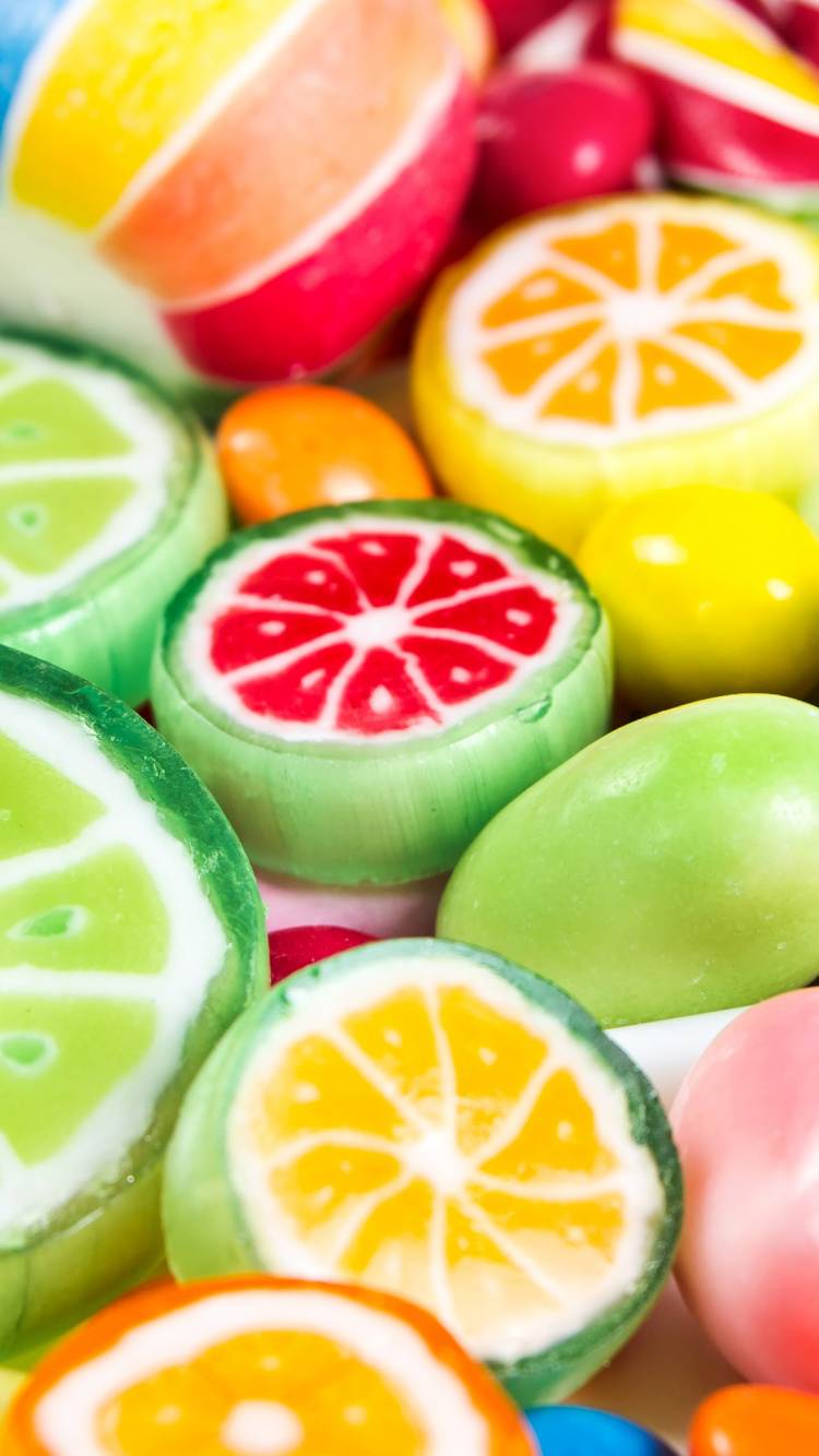 Sliced Lime and Lemon Fruits. Wallpaper in 750x1334 Resolution