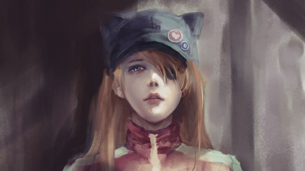 飞鸟langley苍龙, 肖像, 很酷的, 艺术, 首歌 壁纸 1280x720 允许