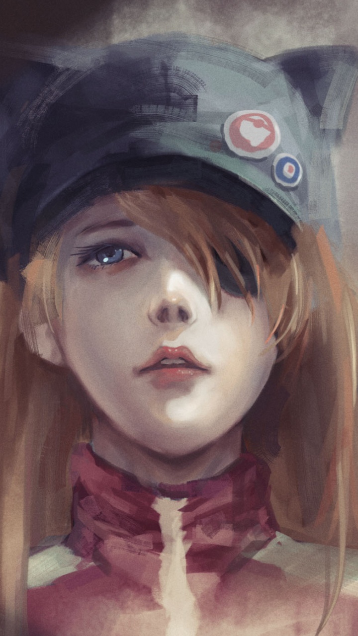 飞鸟langley苍龙, 肖像, 很酷的, 艺术, 首歌 壁纸 720x1280 允许