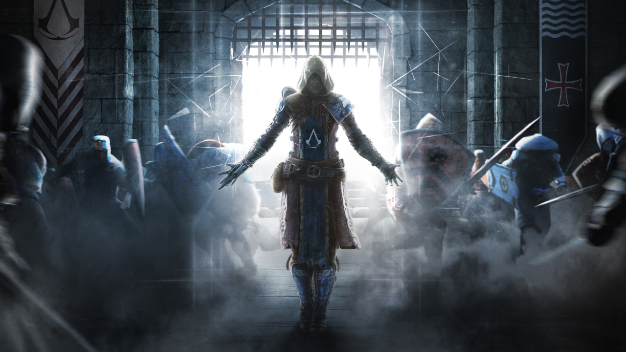 for Honor, Darkness, Digital Compositing, pc Game, Games. Wallpaper in 1280x720 Resolution