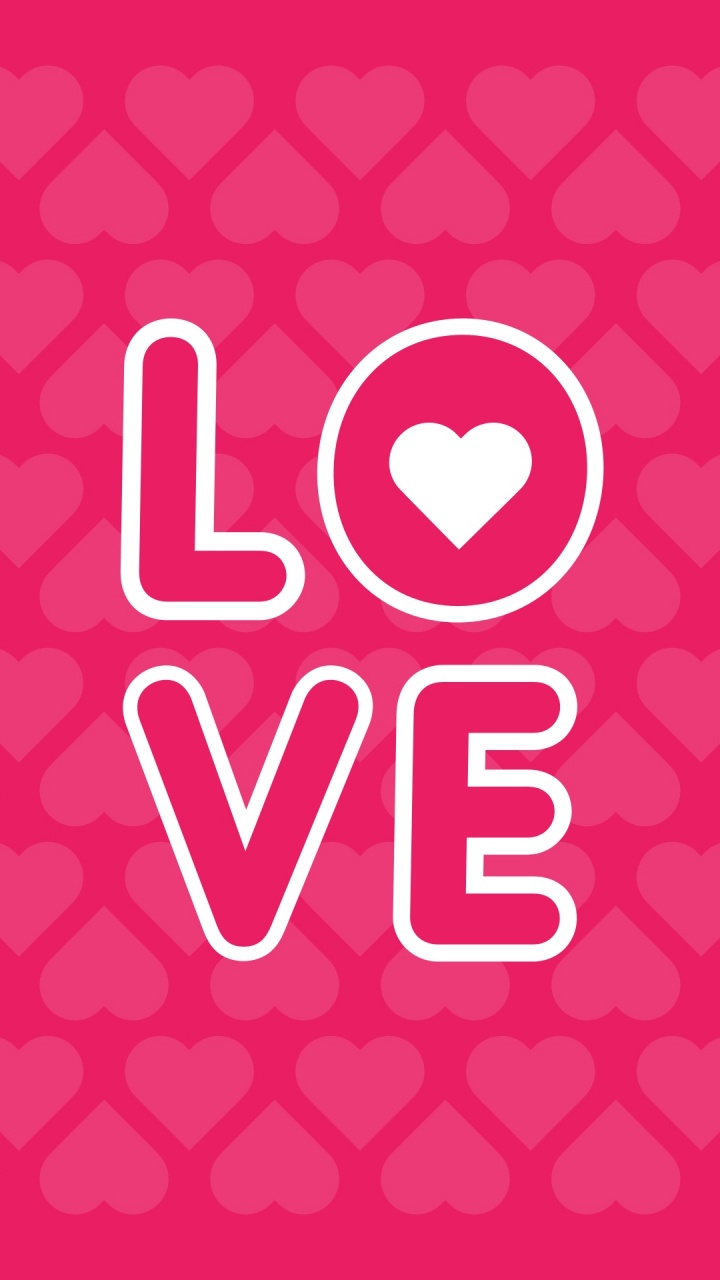 Amor, Ilustración, Texto, Diseño, Gráficos. Wallpaper in 720x1280 Resolution