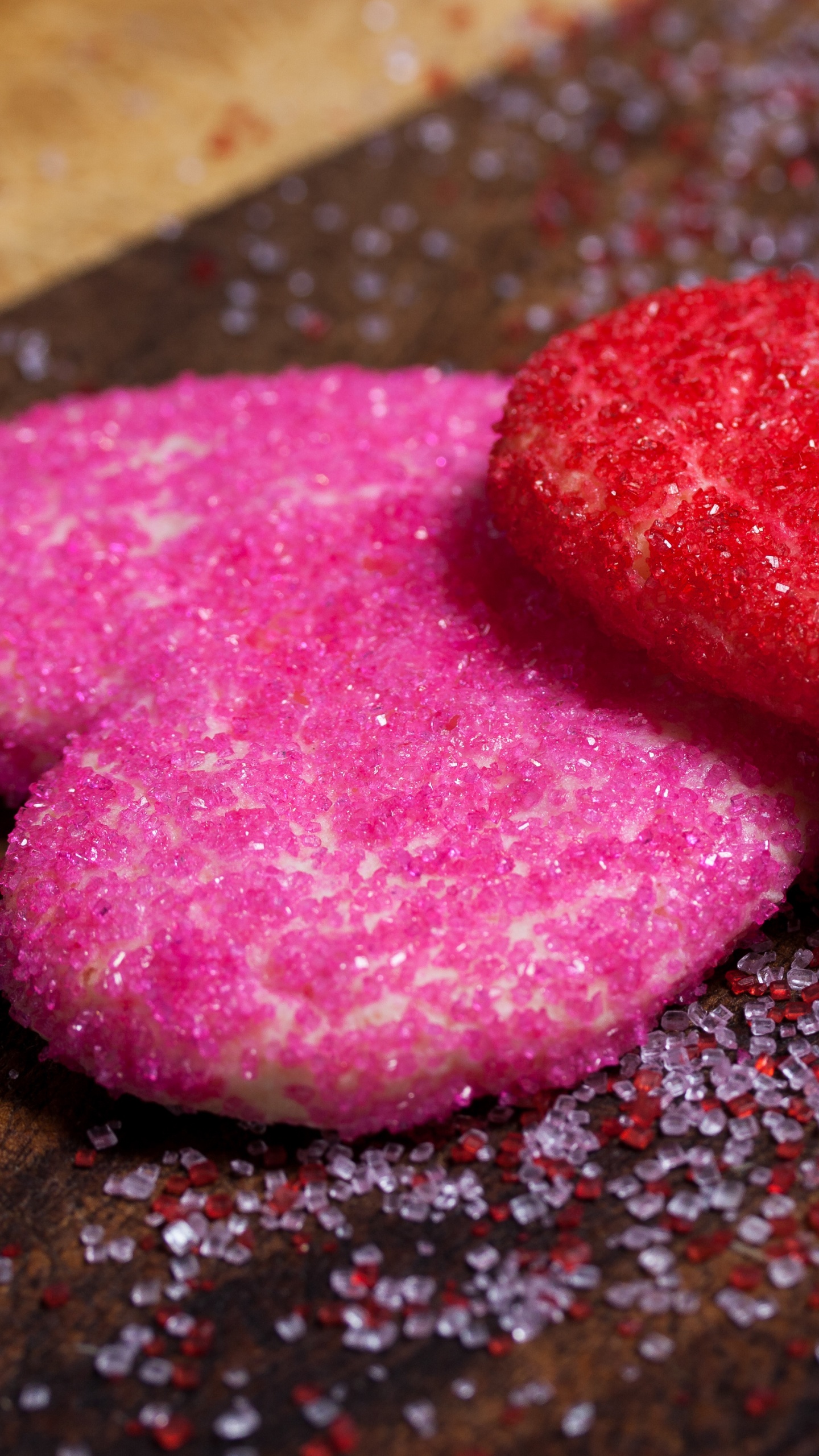 Valentines Day, Heart, Sweetness, Illustration, Luster. Wallpaper in 1440x2560 Resolution