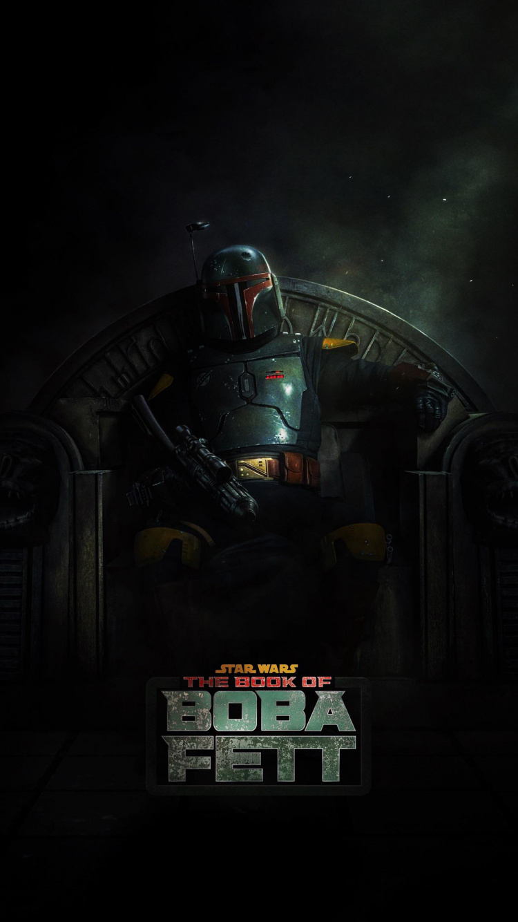Affiche du Livre de Boba Fett, Fennec, Affiche, Des Films De Disney, Lucasfilm. Wallpaper in 750x1334 Resolution