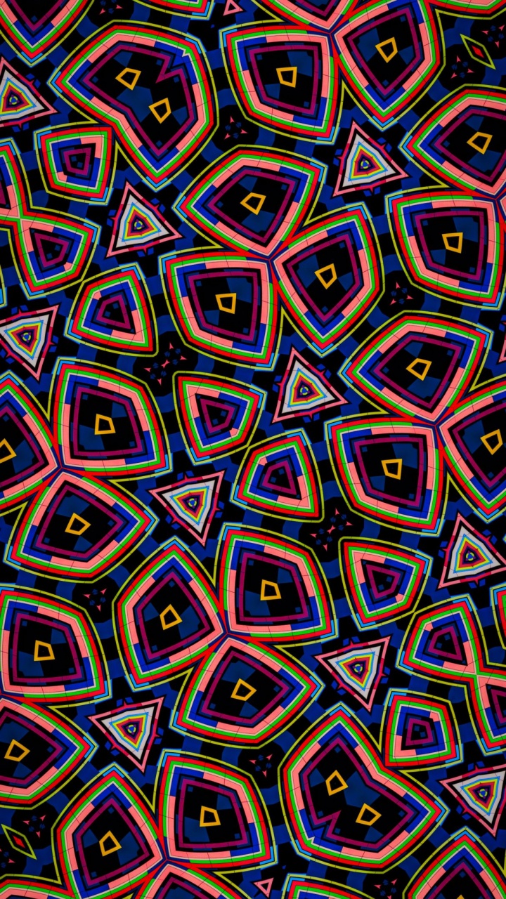 Apples, Abstraction, Ios, Blue, Azure. Wallpaper in 720x1280 Resolution