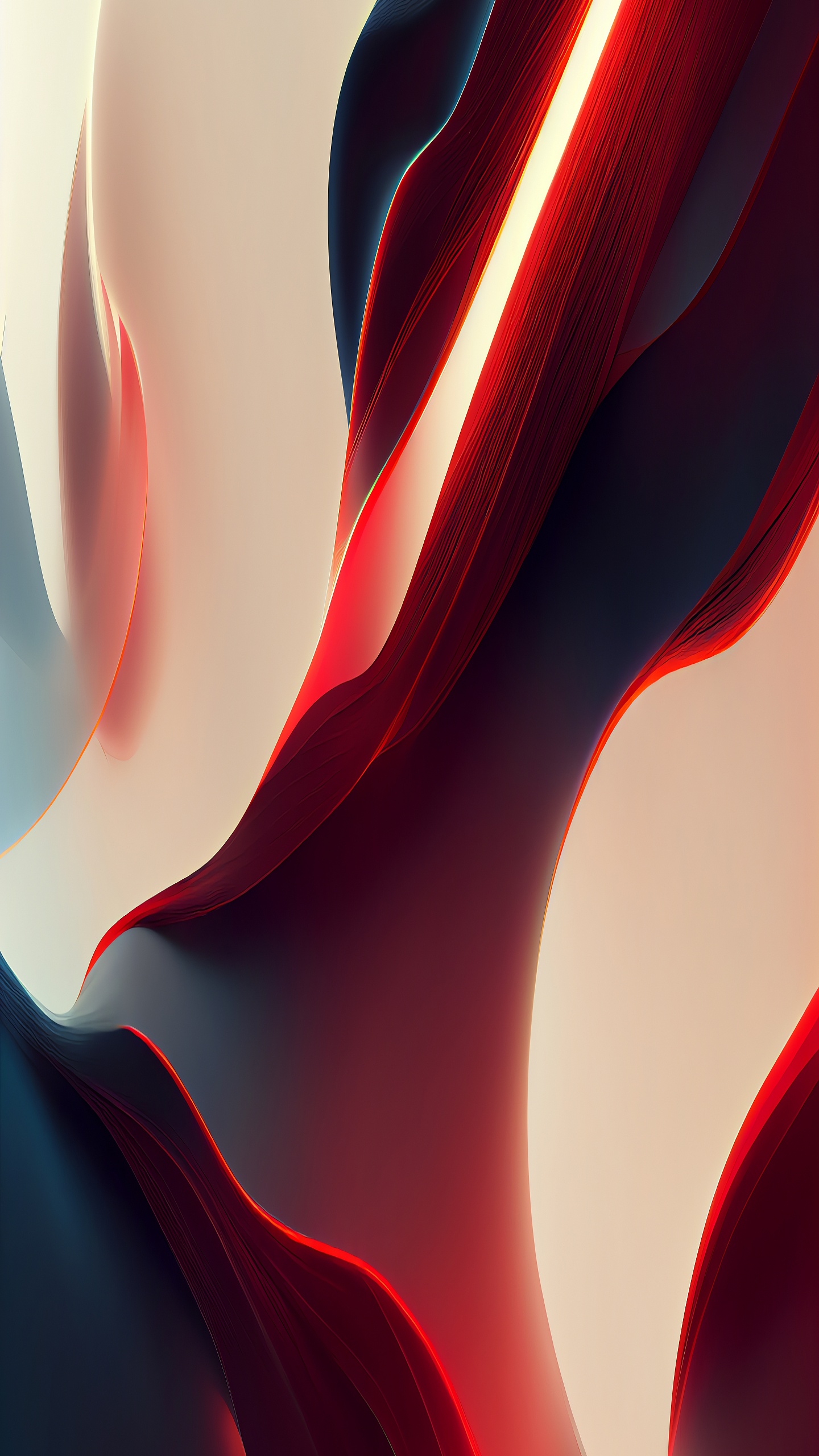 de Cerca, Resumen, en Blanco y Negro, el Arte Abstracto, Naranja. Wallpaper in 1440x2560 Resolution