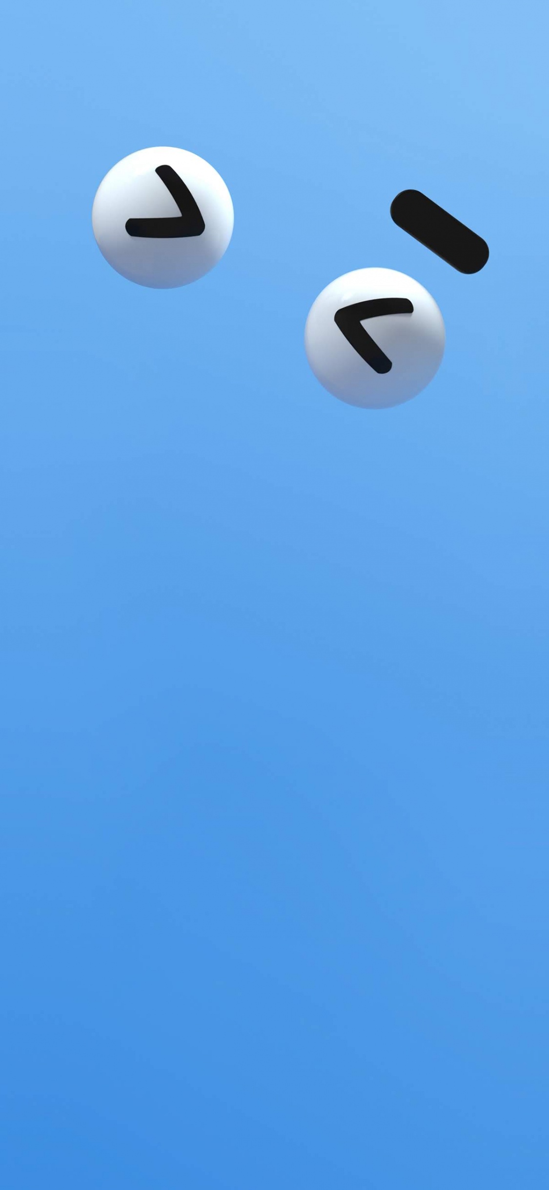 Huawei, Huawei P40 Pro, Huawei P40, Ball, Blue. Wallpaper in 1125x2436 Resolution