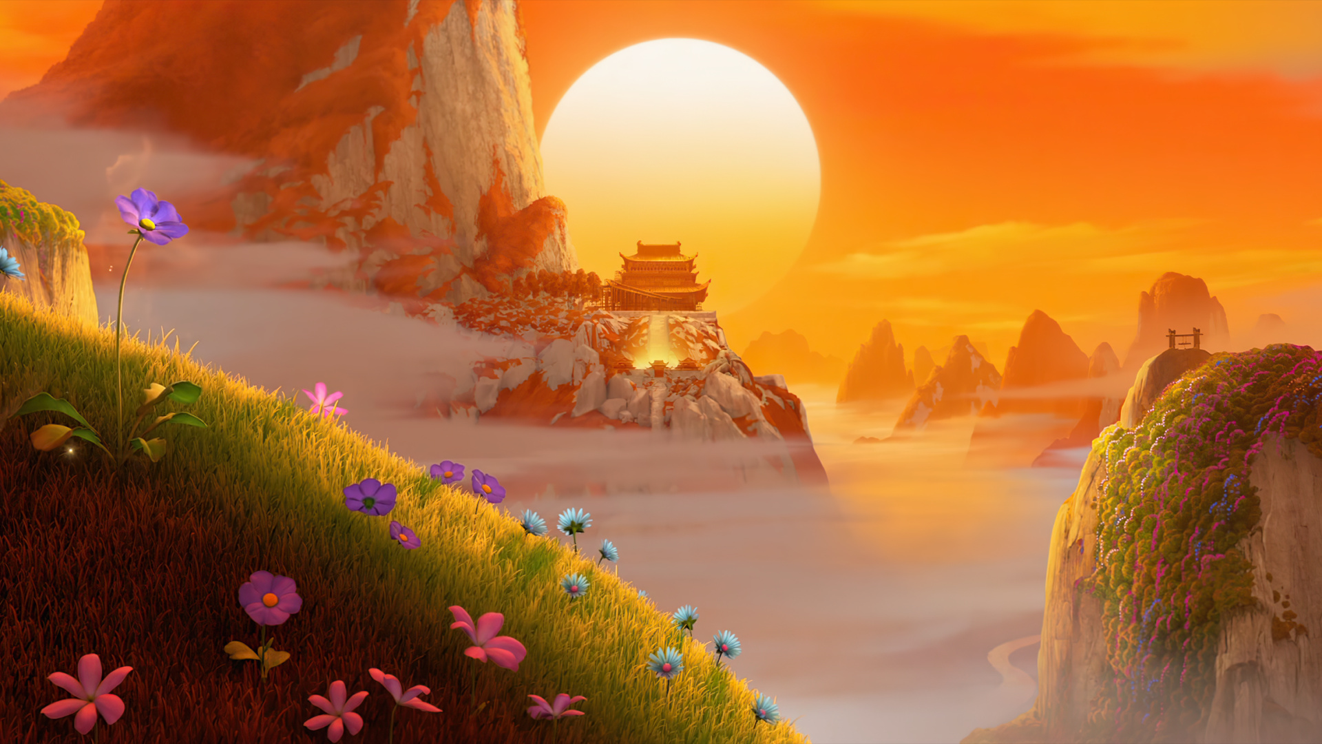 Oogway, Atmosphäre, Cloud, Tageszeit, Ökoregion. Wallpaper in 1920x1080 Resolution