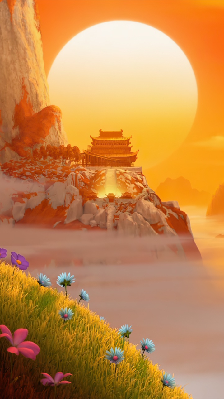 Oogway, Atmosphere, Cloud, Daytime, Plant. Wallpaper in 720x1280 Resolution