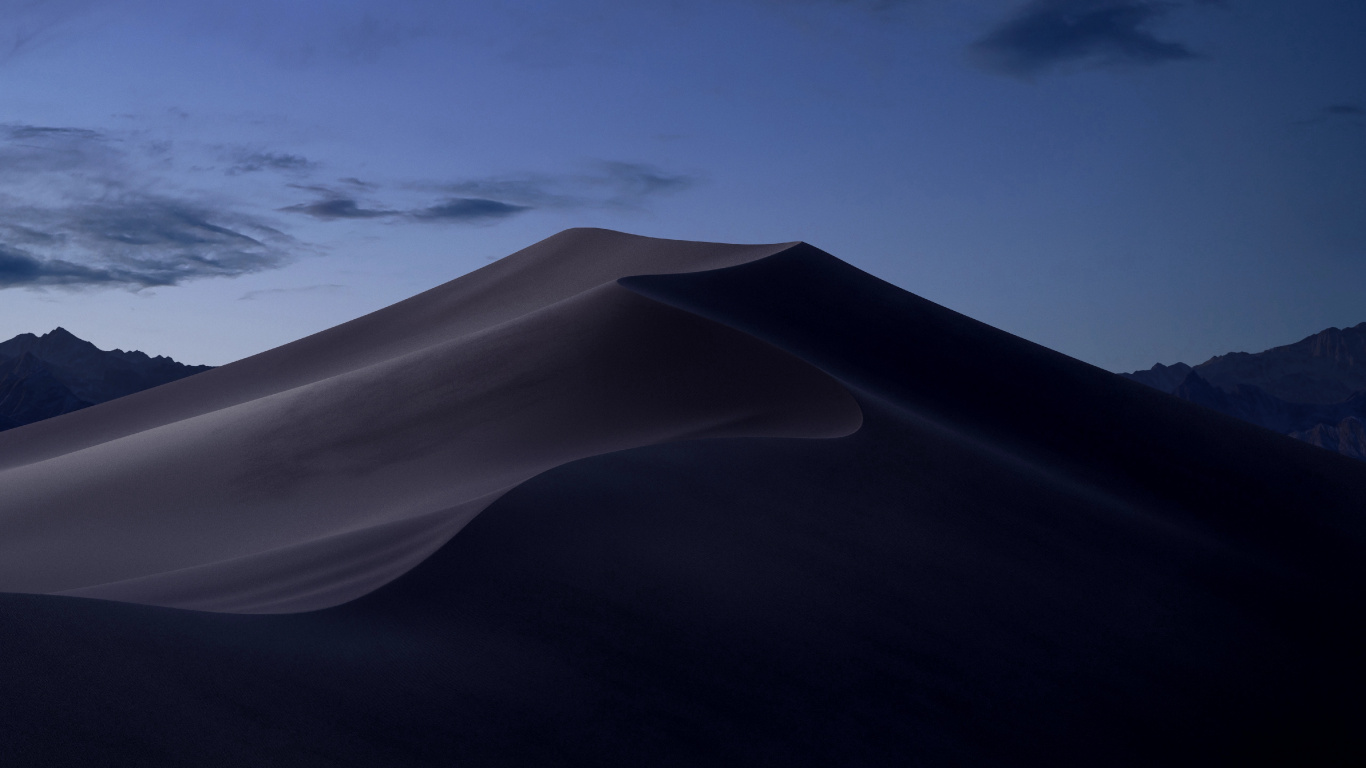 Air, 它, Apple, IMac亲, MacOS Mojave 壁纸 1366x768 允许