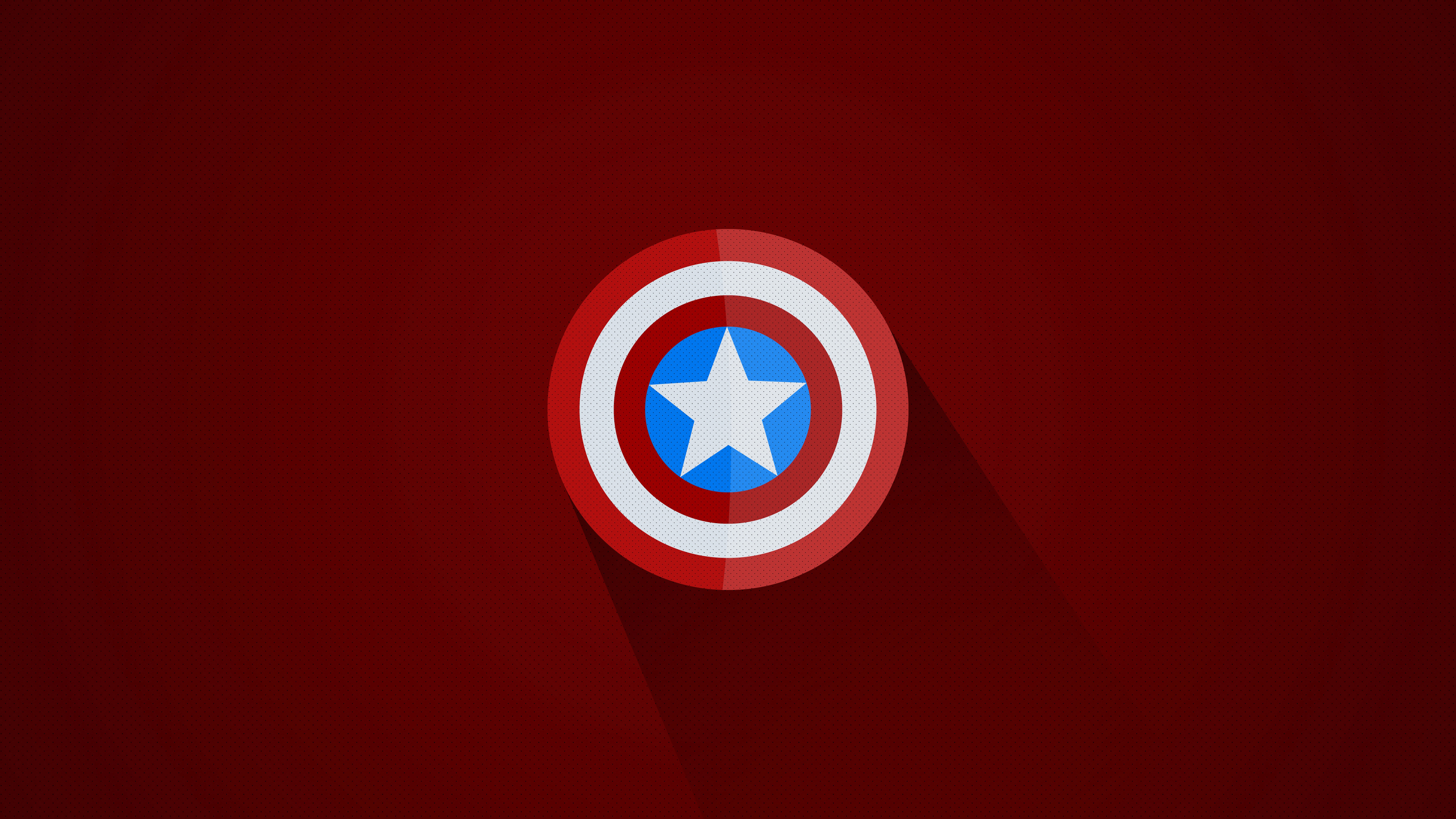 Logo Rond Rouge Blanc et Bleu. Wallpaper in 3840x2160 Resolution