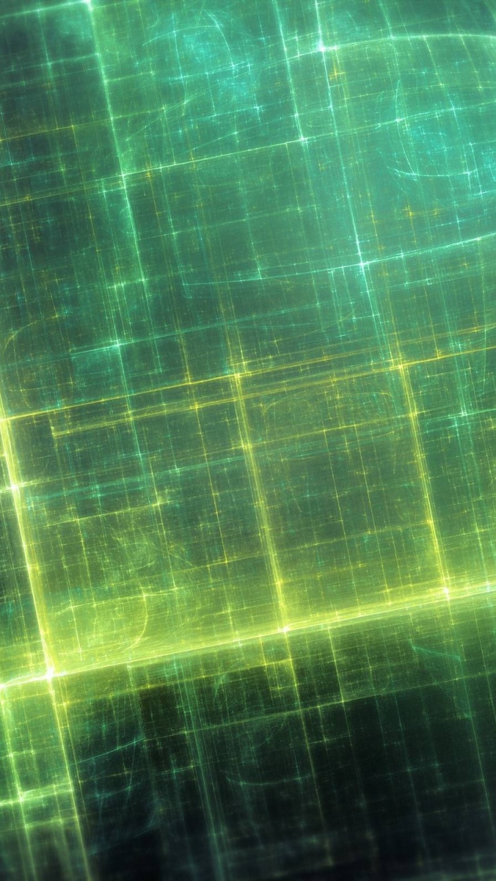 Pintura Abstracta Verde y Azul. Wallpaper in 720x1280 Resolution