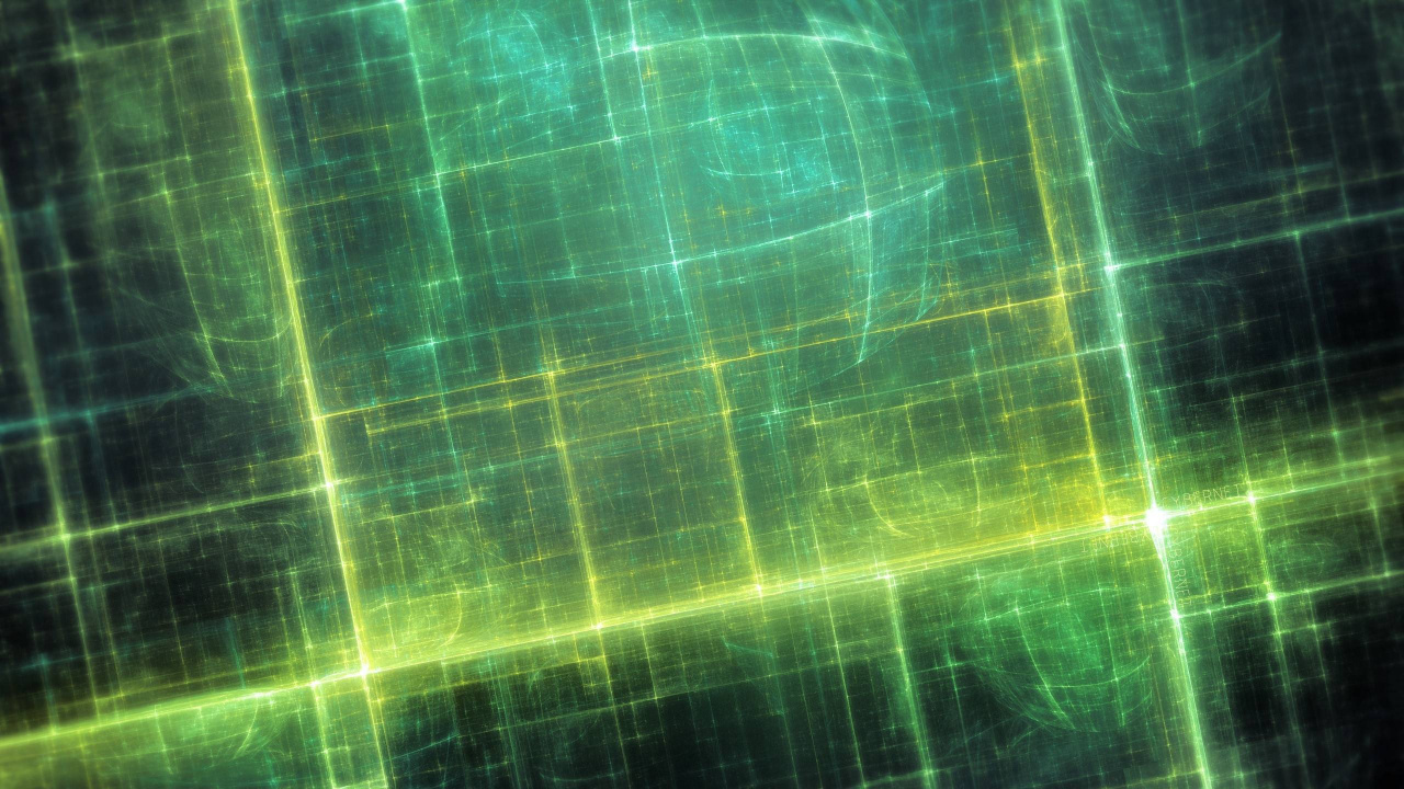 Green and Blue Abstract Painting. Wallpaper in 1280x720 Resolution