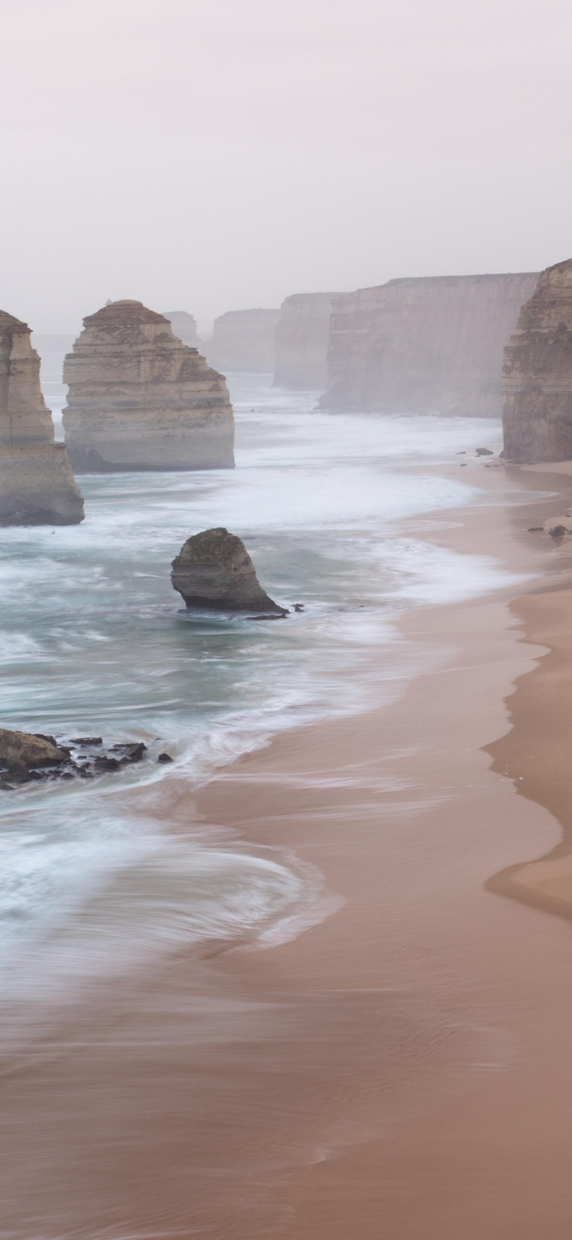 Twelve Apostles, Body of Water, Sea, Coast, Cliff. Wallpaper in 1125x2436 Resolution