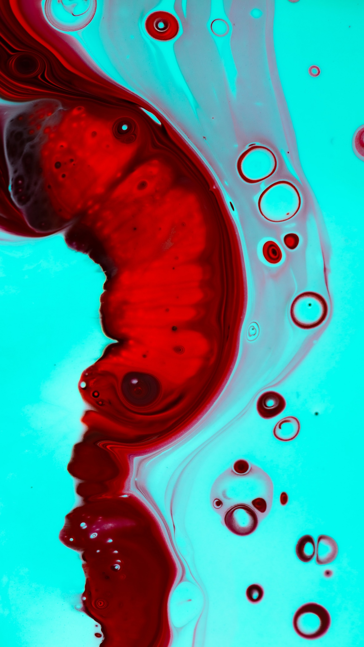 Agua, Artes Visuales, Diseño Gráfico, Pintura Acrílica, Azul. Wallpaper in 1440x2560 Resolution