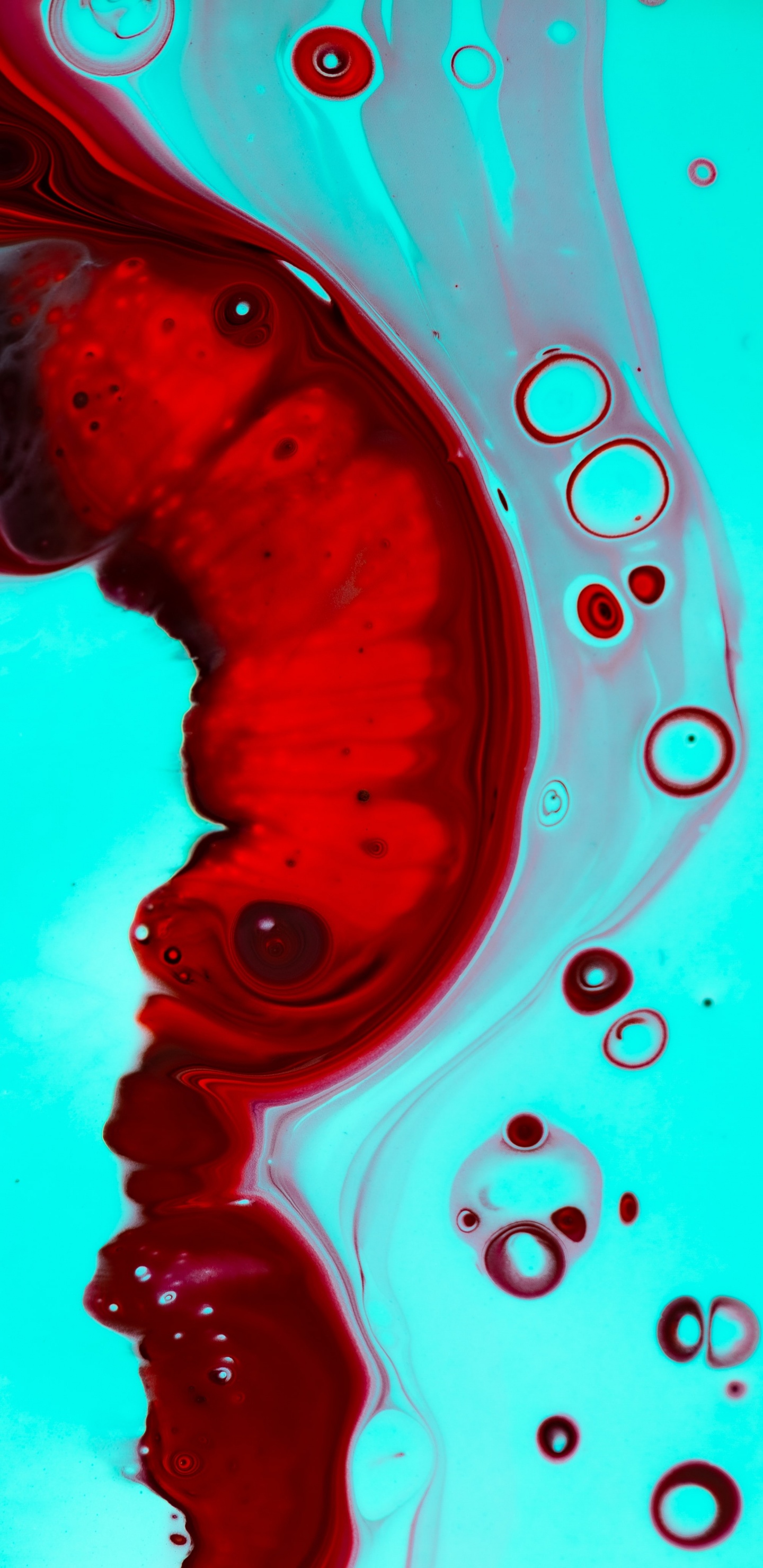 Eau, Liquid, Arts Visuels, Graphisme, Peinture Acrylique. Wallpaper in 1440x2960 Resolution