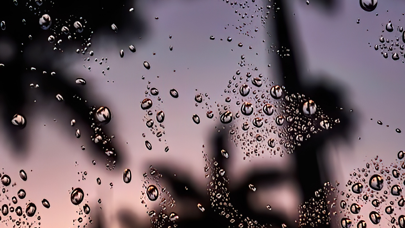 Wasser, Atmosphäre, Licht, Natur, Schwarz. Wallpaper in 1366x768 Resolution