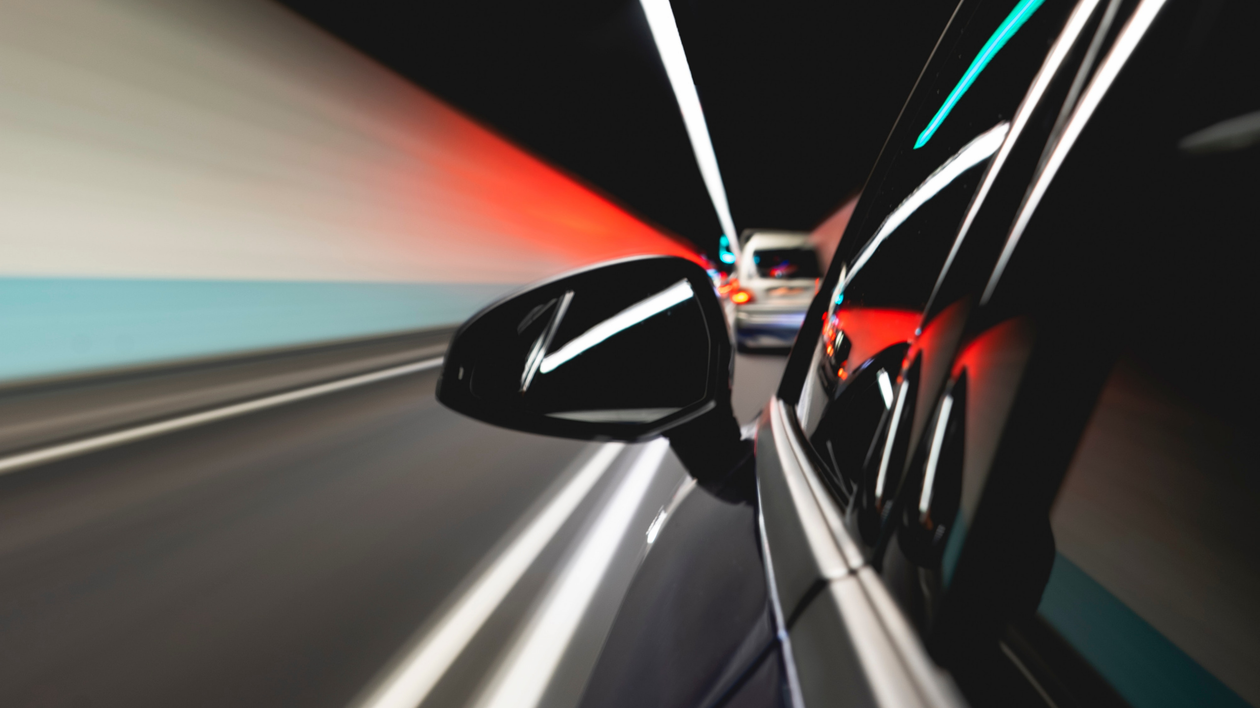 Black Car on Road During Daytime. Wallpaper in 2560x1440 Resolution