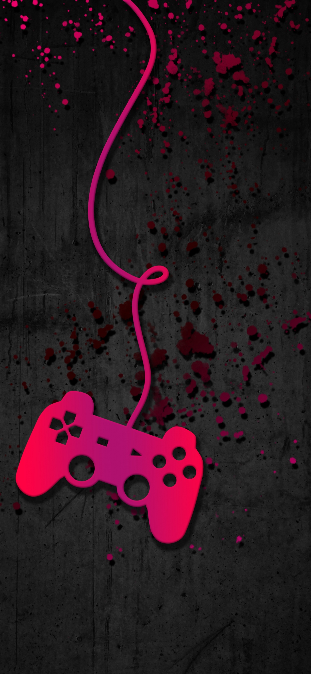 Cœur, Graphisme, Pink, Surface de la Route, Art. Wallpaper in 1242x2688 Resolution