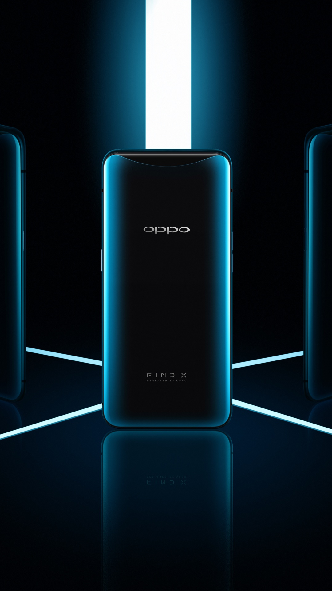 Oppo Find X, 智能手机, OPPO, 光, 气缸 壁纸 1080x1920 允许