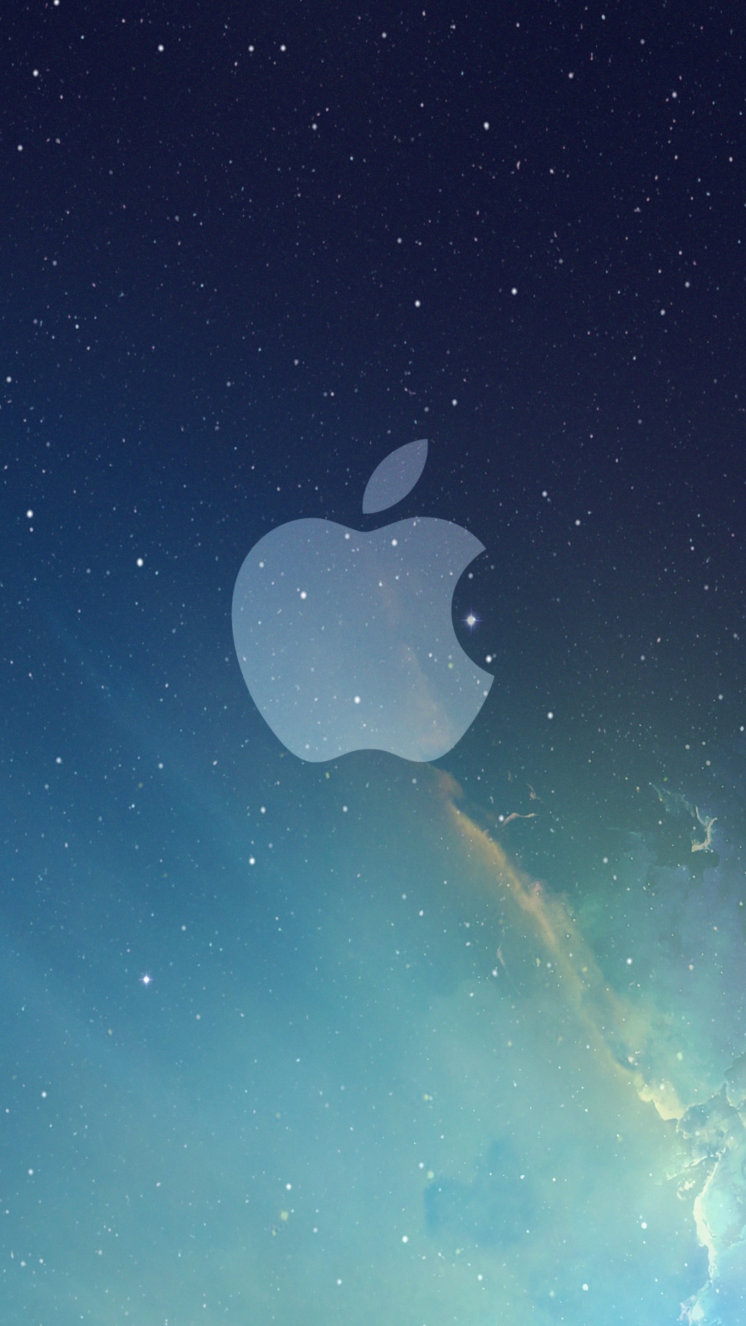 IOS 7, Ios, Apple, Blau, Atmosphäre. Wallpaper in 1080x1920 Resolution