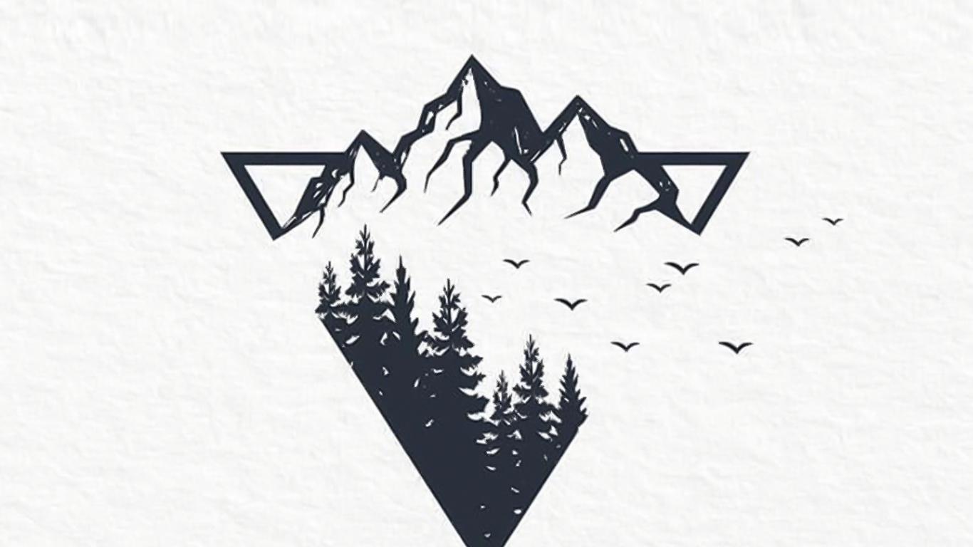 Gráficos, Triangulo, Edificio, Arte, Ala. Wallpaper in 1366x768 Resolution