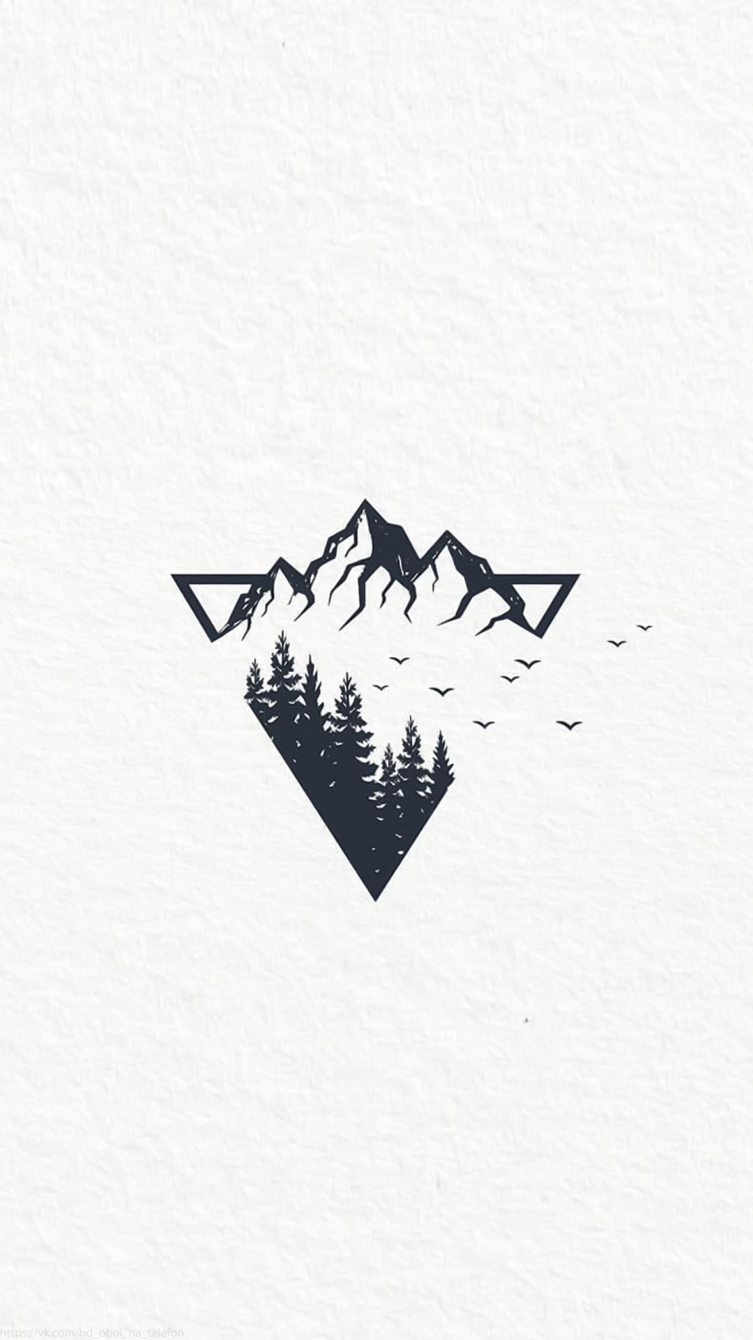 Graphics, Plant, Triangle, Building, Art. Wallpaper in 1080x1920 Resolution