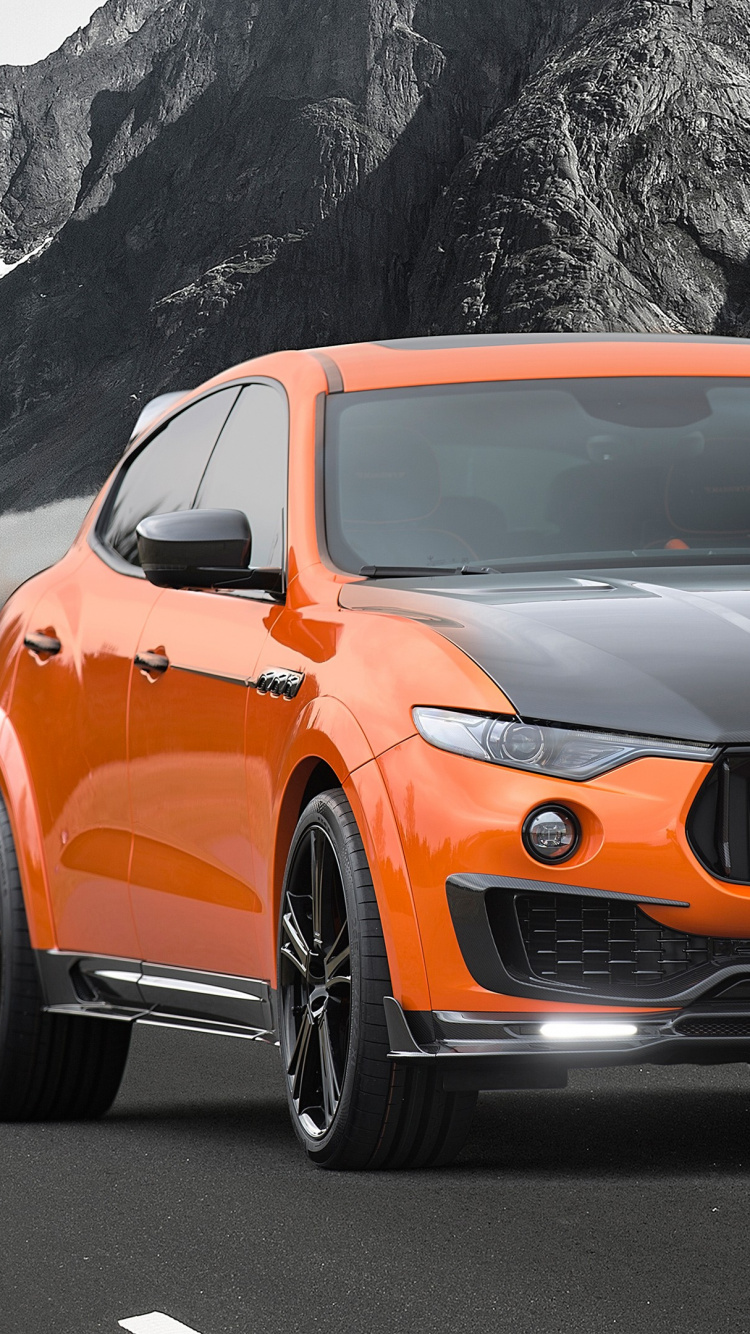 Maserati Levante Mansory Prix. Wallpaper in 750x1334 Resolution