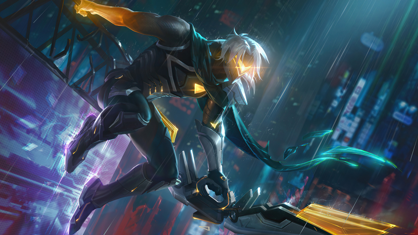 Project Varus League Of Legends. Wallpaper in 1366x768 Resolution