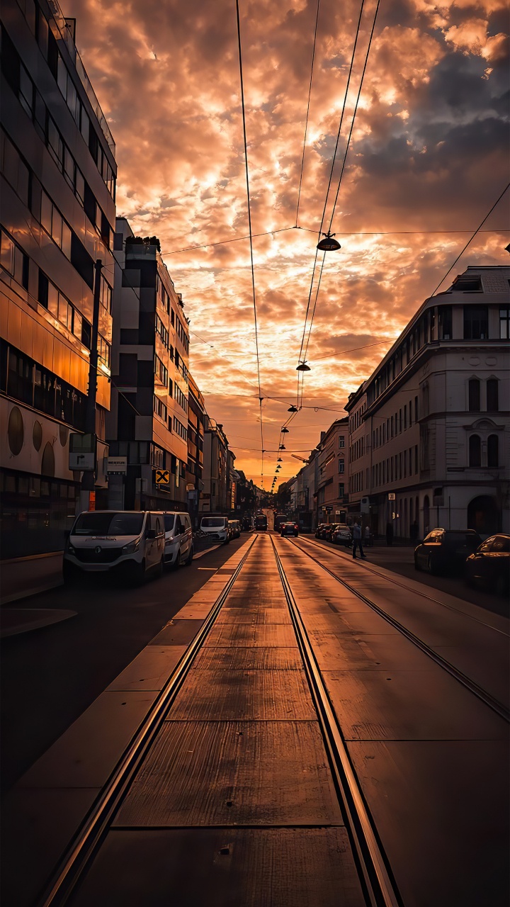 Cloud, Building, Window, Road Surface, Infrastructure. Wallpaper in 720x1280 Resolution