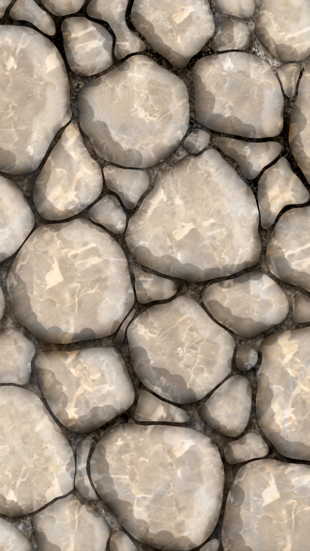 Brown and Gray Stone Fragments. Wallpaper in 1080x1920 Resolution