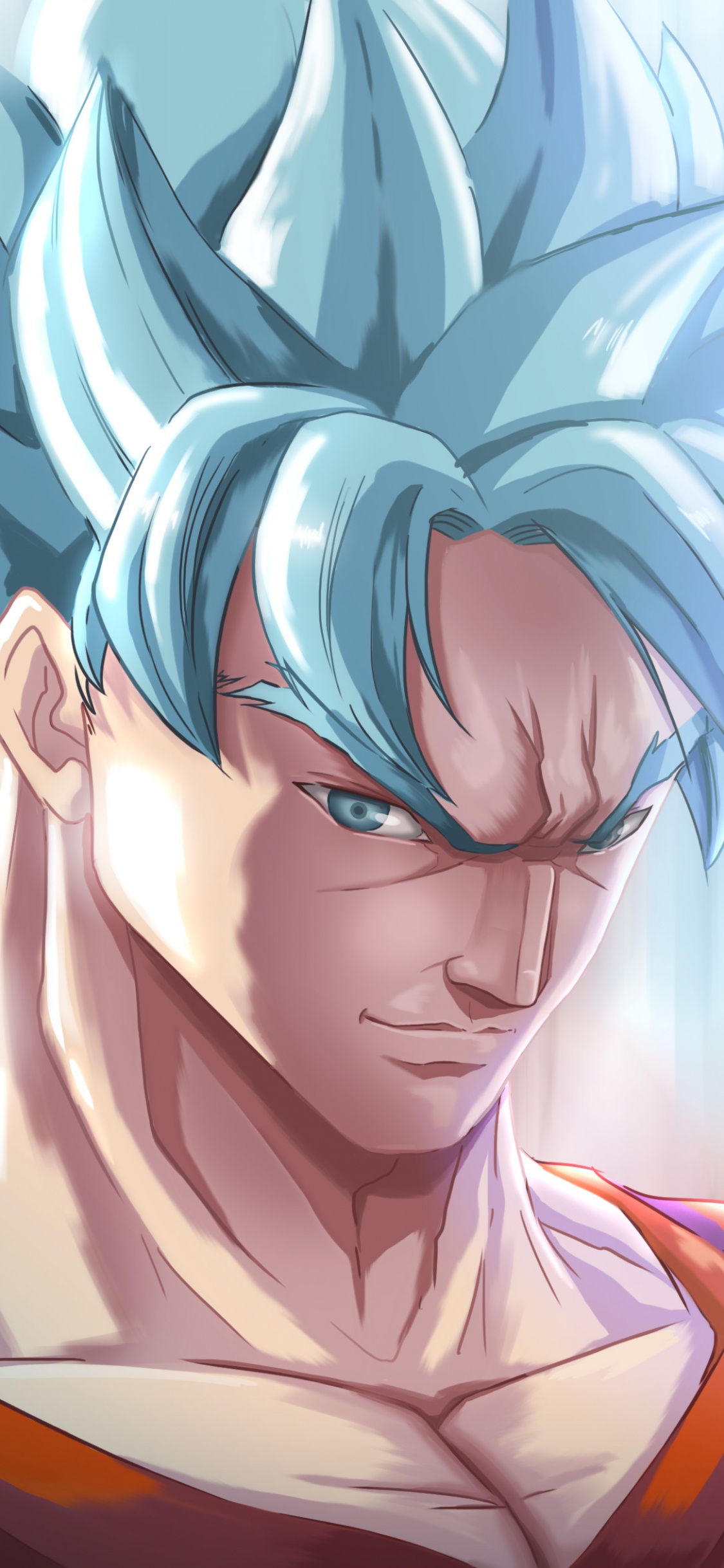 悟空, Dragon Ball, 卡通, 赛亚人, 超级赛亚人 壁纸 1125x2436 允许