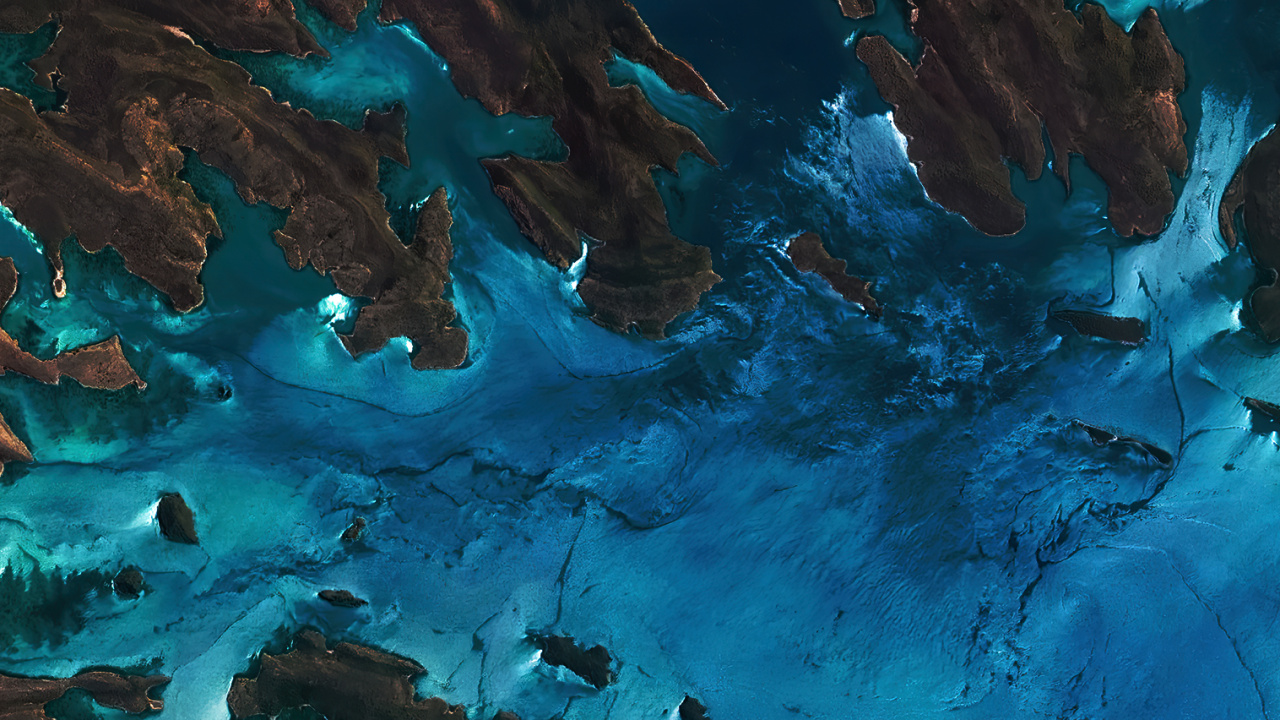 Art, Eau, Green, Azure, Environnement Naturel. Wallpaper in 1280x720 Resolution