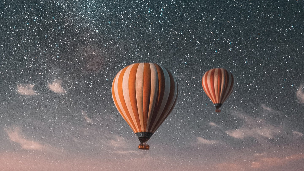 Balloon, Hot Air Balloon, Aerostat, Hot Air Ballooning, Atmosphere. Wallpaper in 1280x720 Resolution